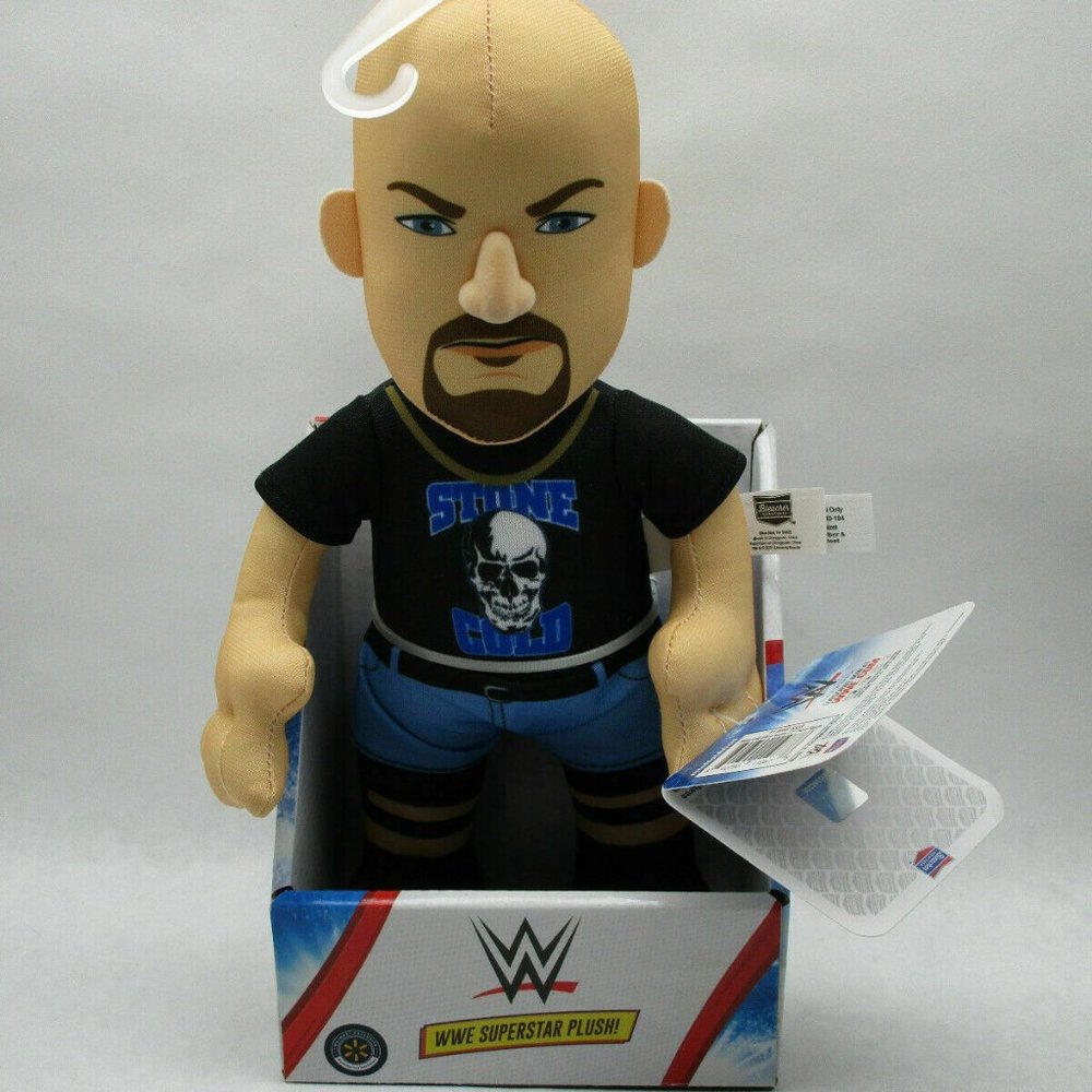 WWE Wrestling Superstar Wrestler Stone Cold Steve Austin 10" Plush Toy Figure